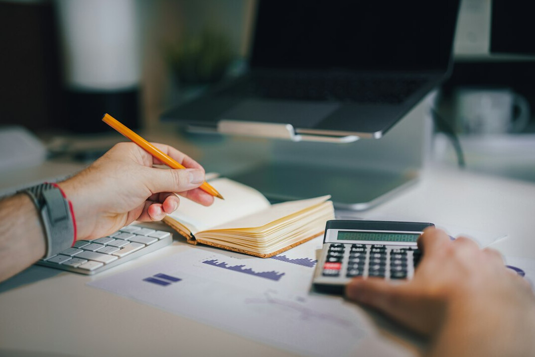 person reviewing budget spreadsheet